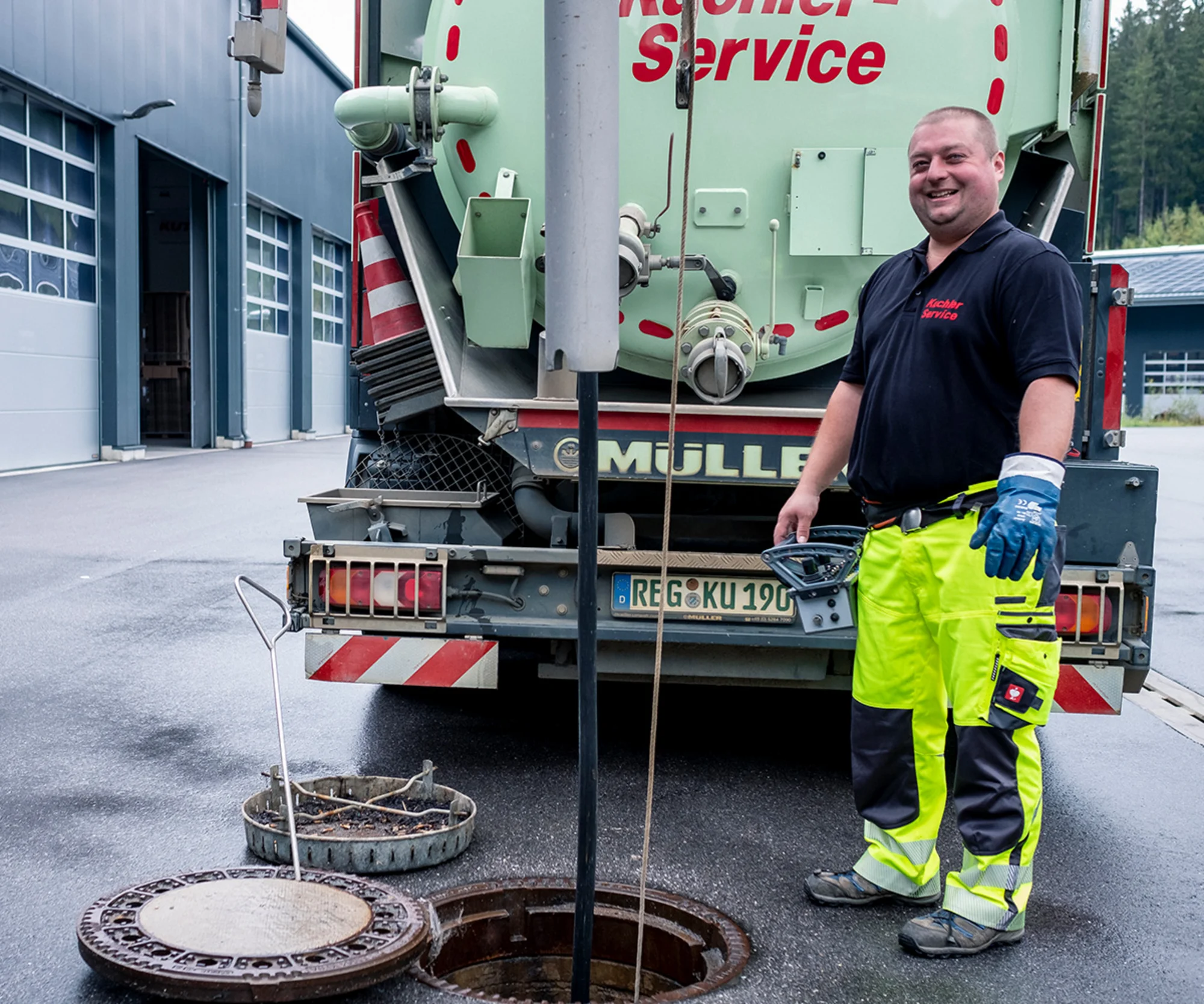 Kanalreinigung Geiersthal mit moderner Technik